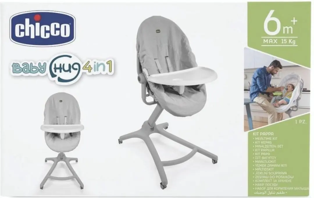 Chicco Baby Hug 4-in-1 Maaltijdkit - Wit