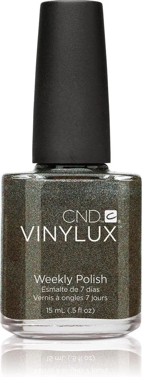 CND Vinylux Night Glimmer Nagellak 15ml - Donker grijs