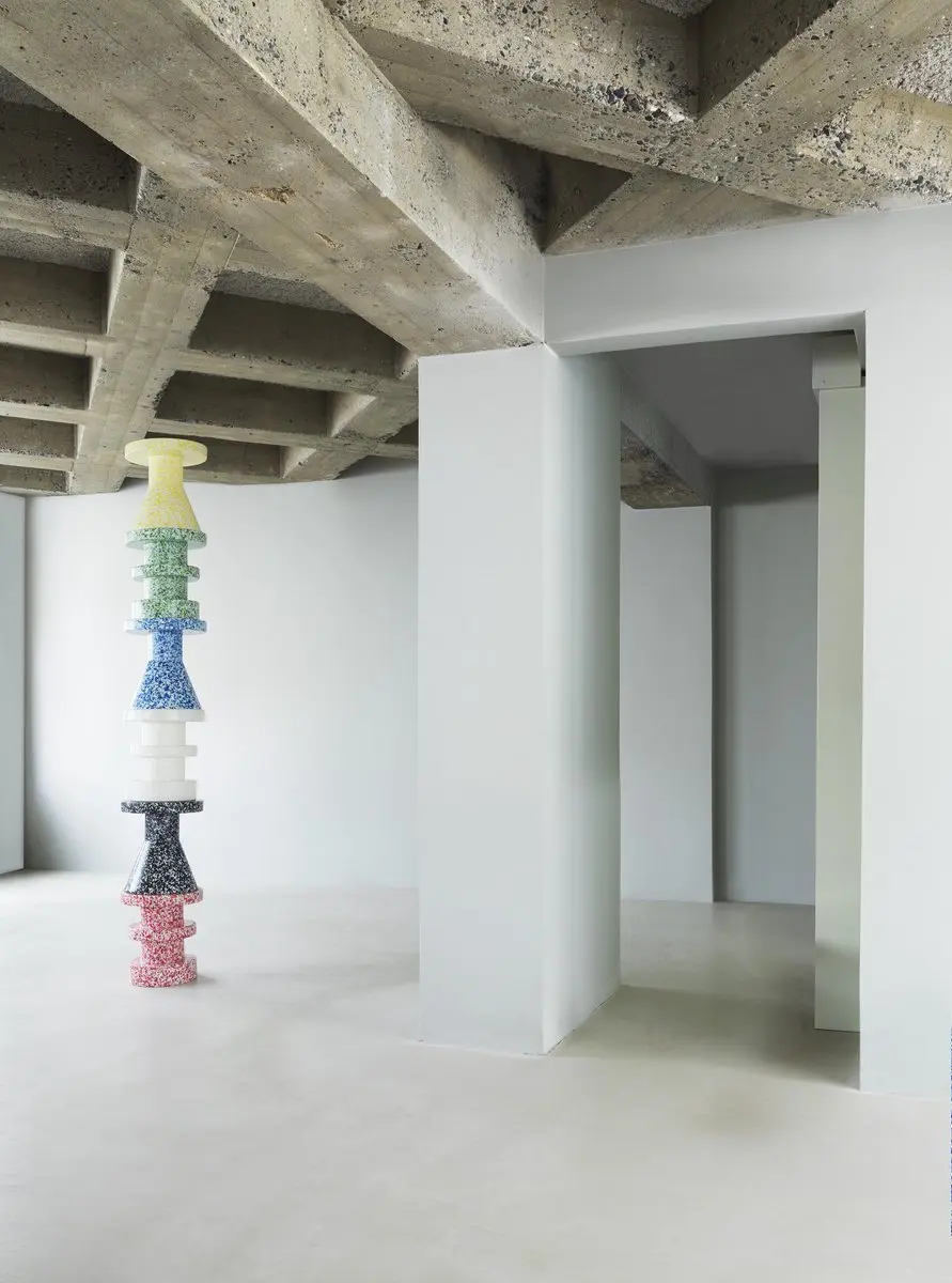 Normann Copenhagen Bit Stool Stack Bijzettafel - Rood