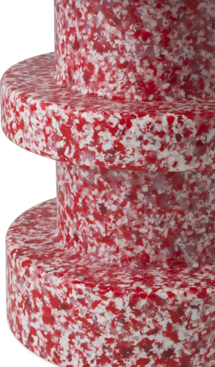 Normann Copenhagen Bit Stool Stack Bijzettafel - Rood
