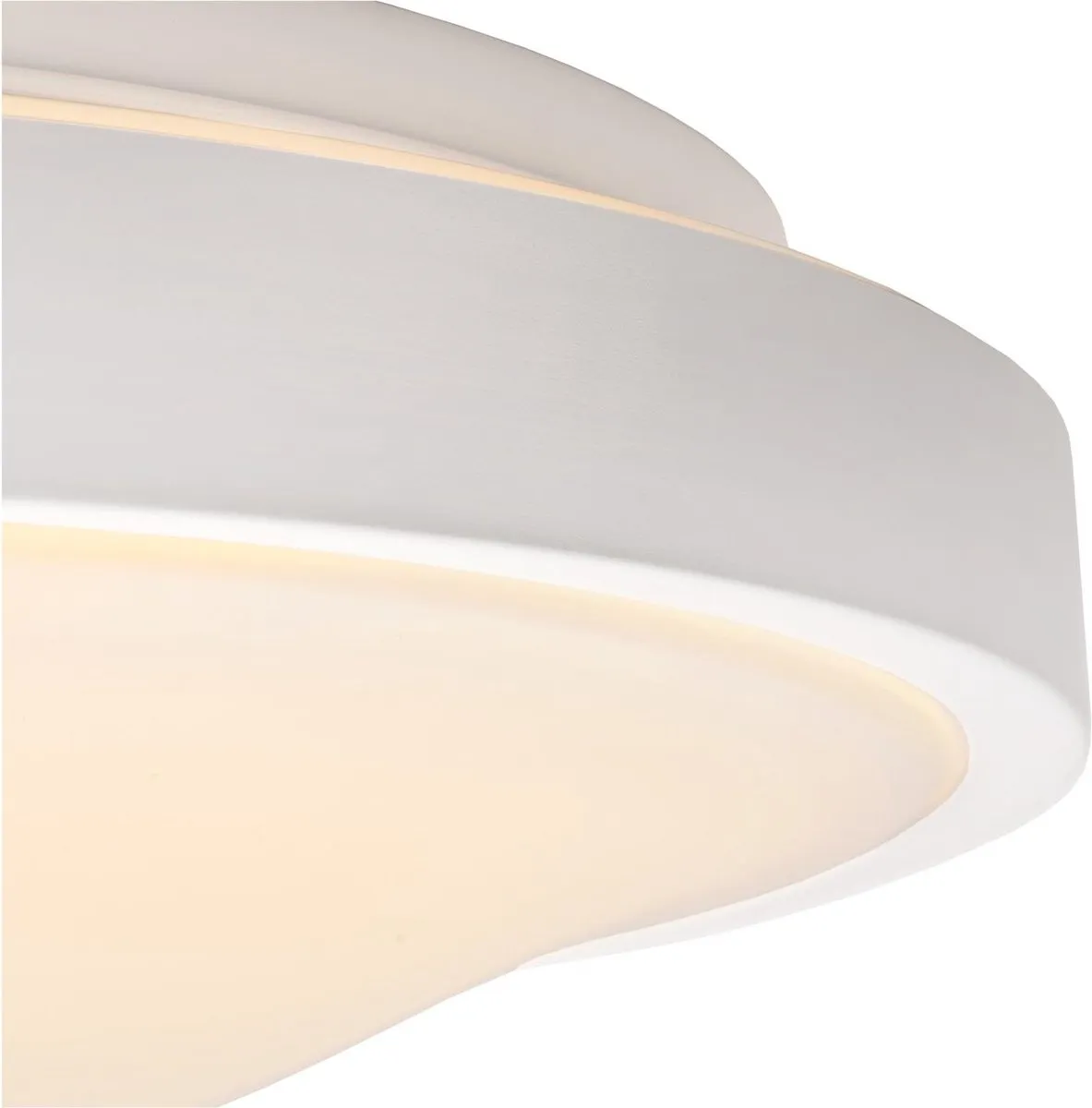 Lucide Dasher Plafondlamp Ø41cm LED 24W 2700K - IP44 Bewegingssensor Wit