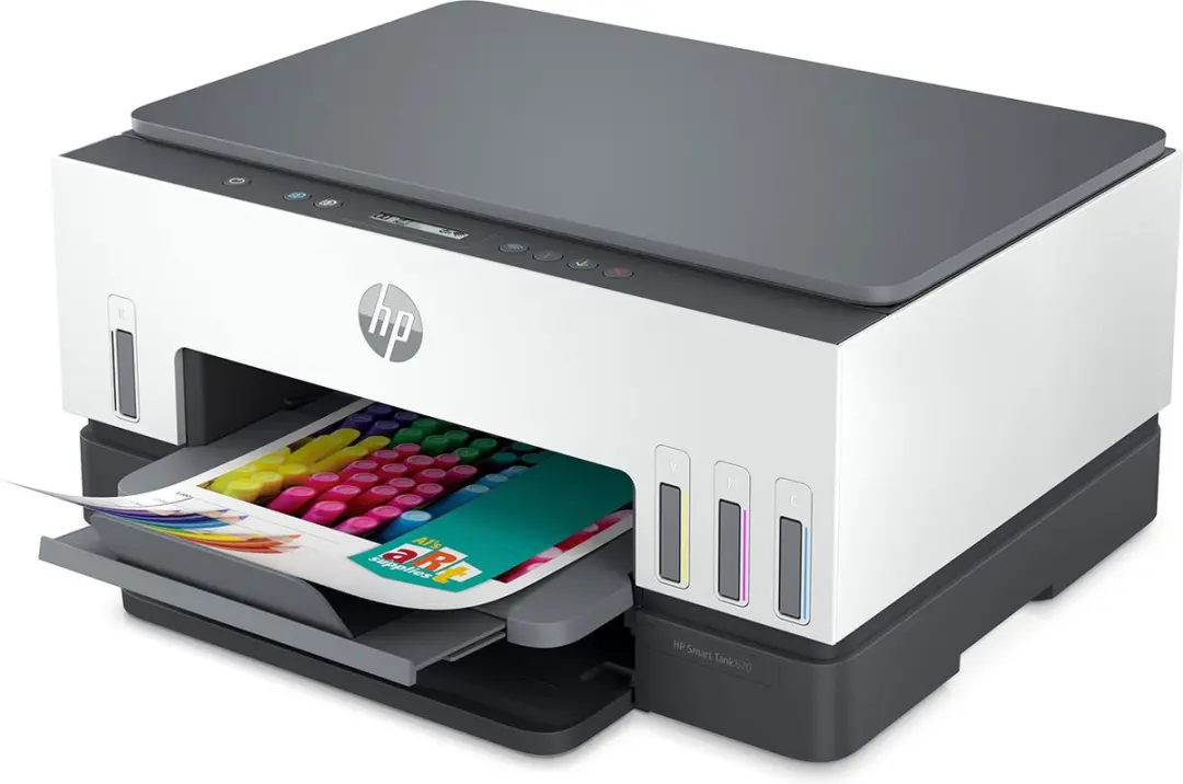 HP Smart Tank 670 MFU - 4 Kleuren - 250 Vel - Zwart/Wit - afbeelding 6 van 6