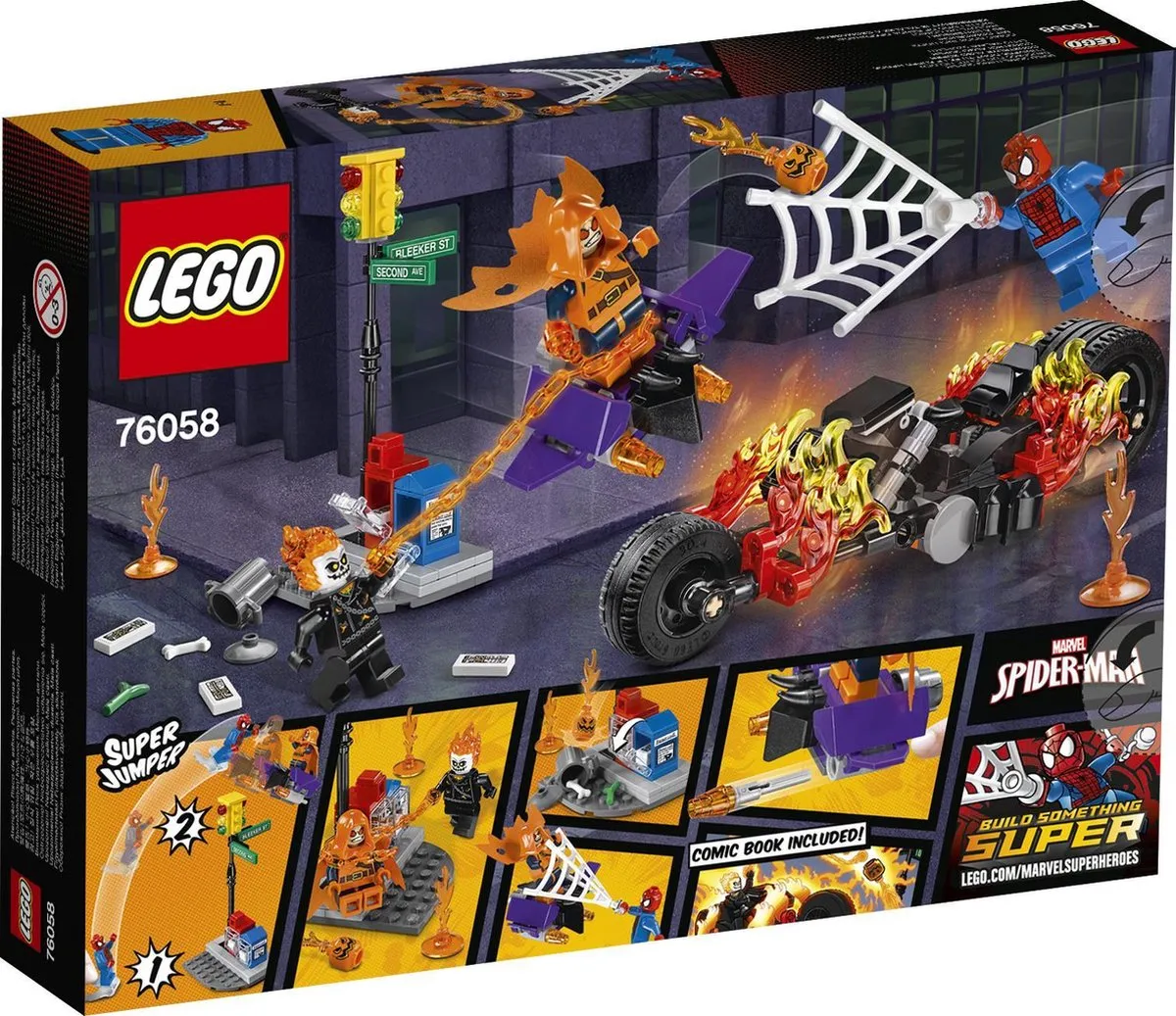 LEGO Super Heroes Spider-Man Ghost Rider 76058 - 217 Stukken