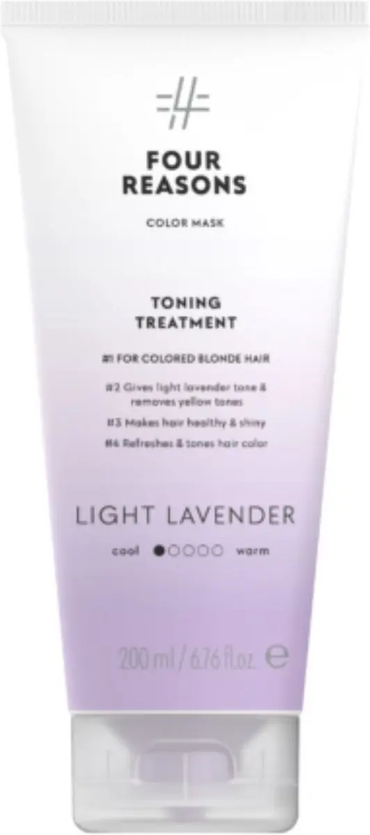 Four Reasons Color Mask Toning Treatment Light Lavender 200ml