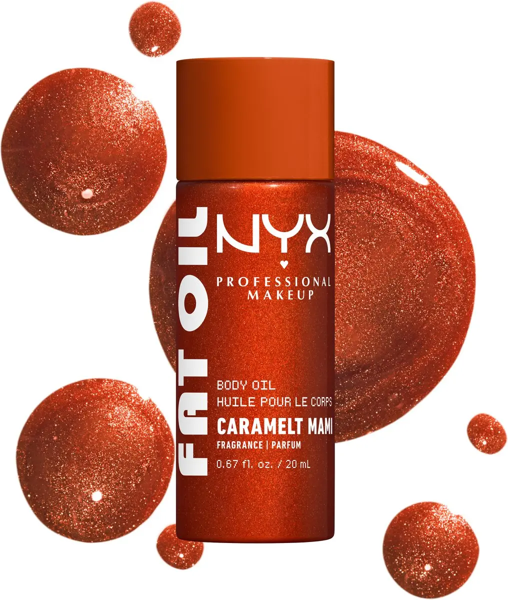NYX Professional Makeup Fat Oil Caramelt Mami Body Oil - 20ml