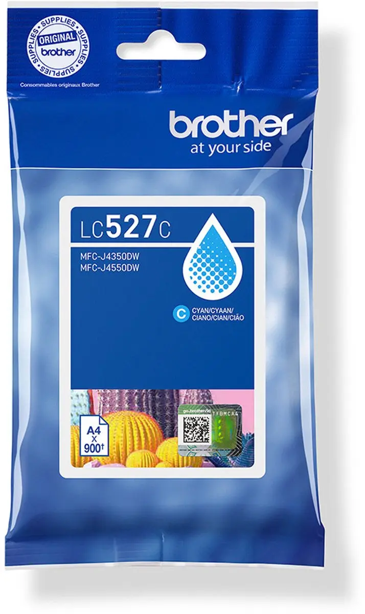 Brother LC527C Cyaan Inktcartridge