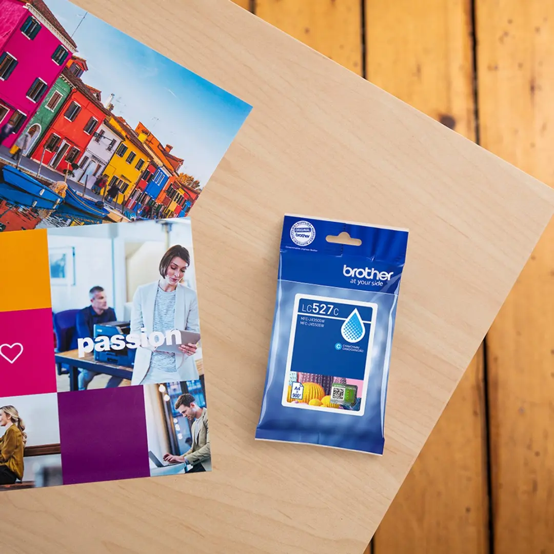 Brother LC527C Cyaan Inktcartridge - 900 pagina's