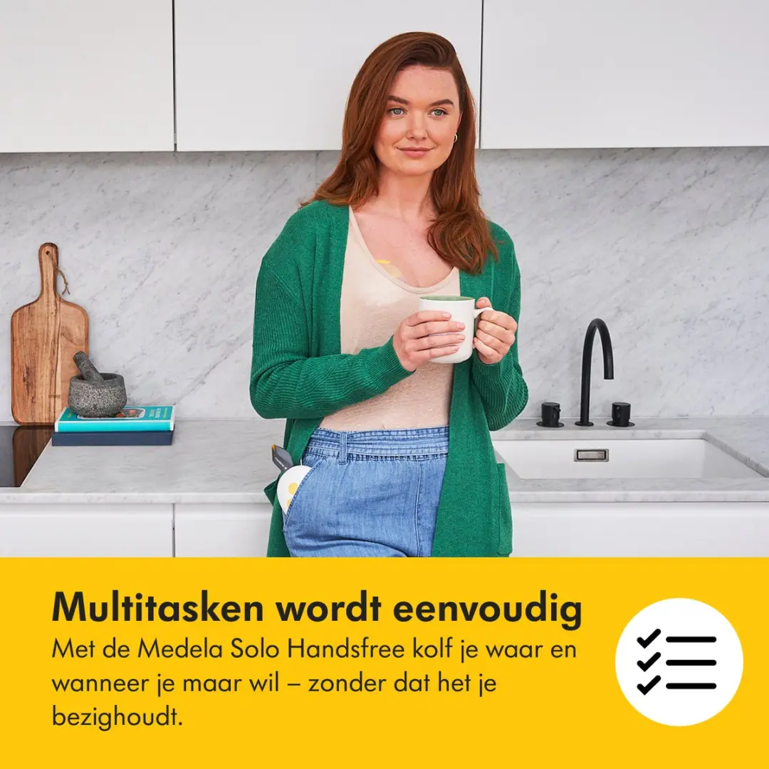 Medela Solo Handsfree Borstkolf - Oplaadbaar