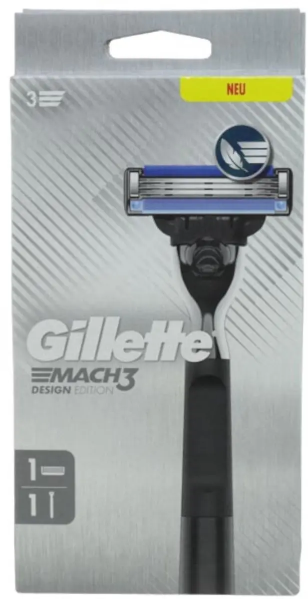 Gillette Mach 3 Design Edition Scheerhouder + 1 Mes
