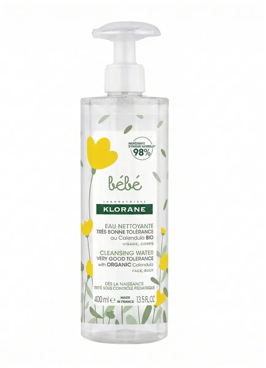 Klorane Bébé Reinigingswater 400ml