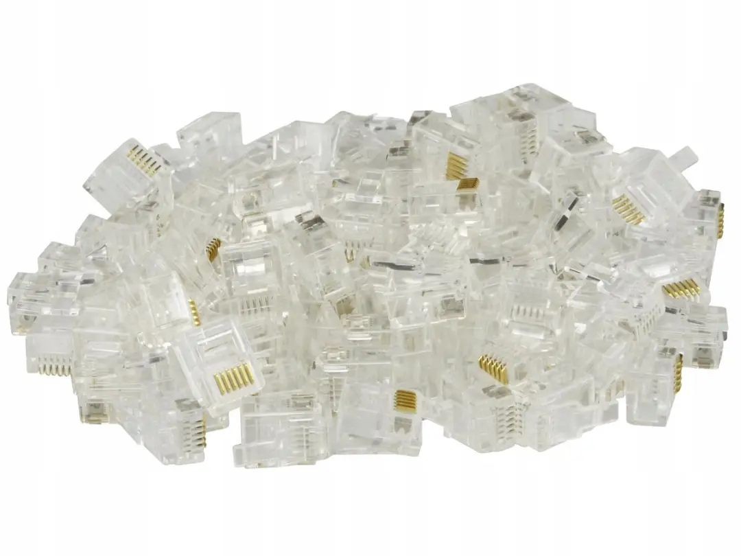 Digitus RJ45-stekker Cat. 5e X-ML-5U-IMP - 100 Stuks - Transparant