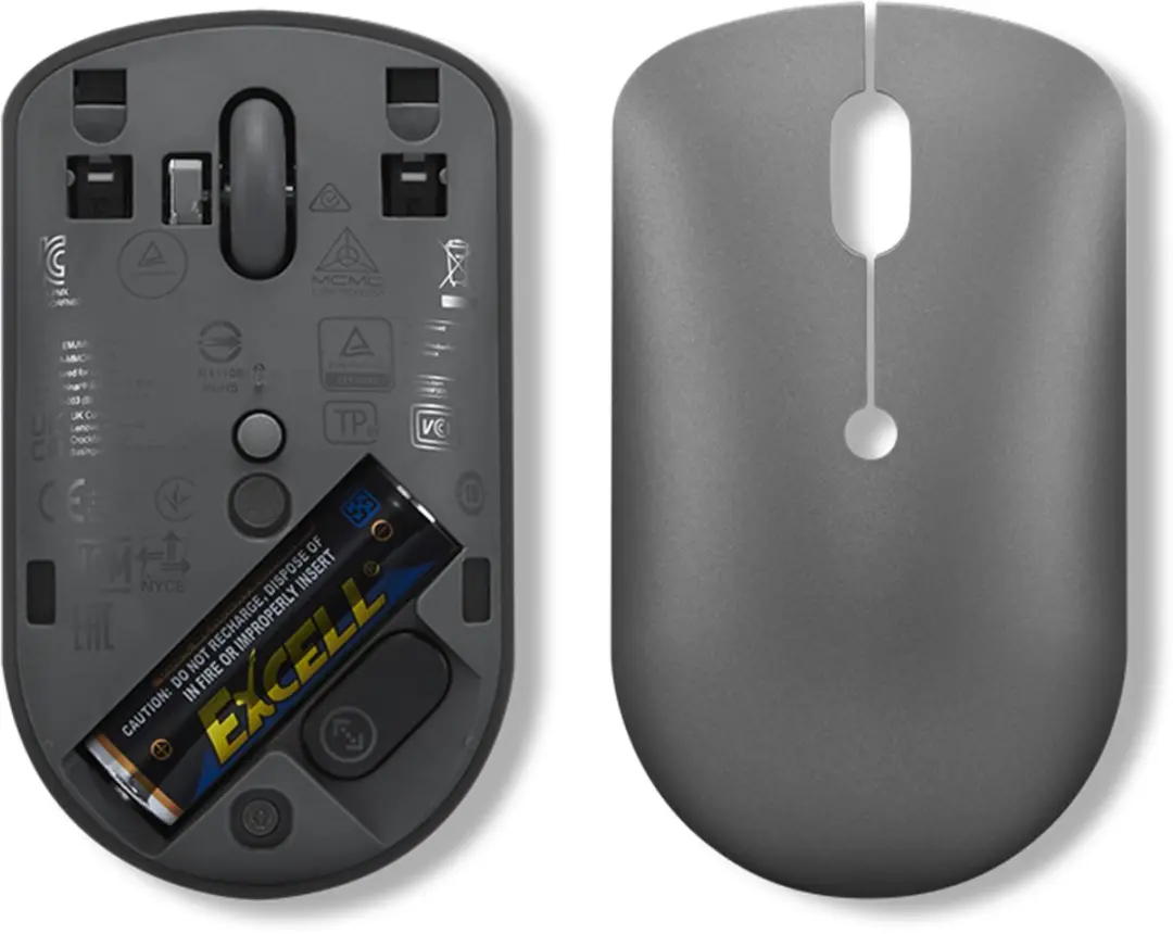 Lenovo GY51D20867 USB-C Draadloze Muis - Storm Grijs