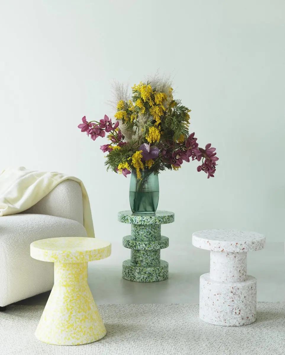 Normann Copenhagen Bit Stool Stack Bijzettafel - Groen
