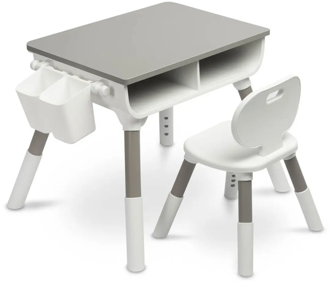 Toyz Kinderstoel met Tafel - Grijs