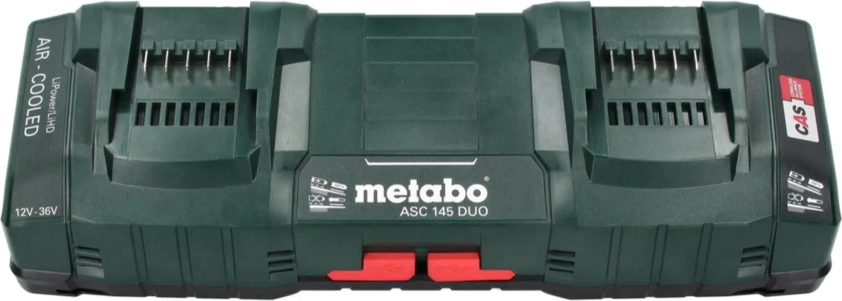 Metabo 685143590 Basisset Li-Power 18V 10Ah - 4x Accu + Lader + metaBOX