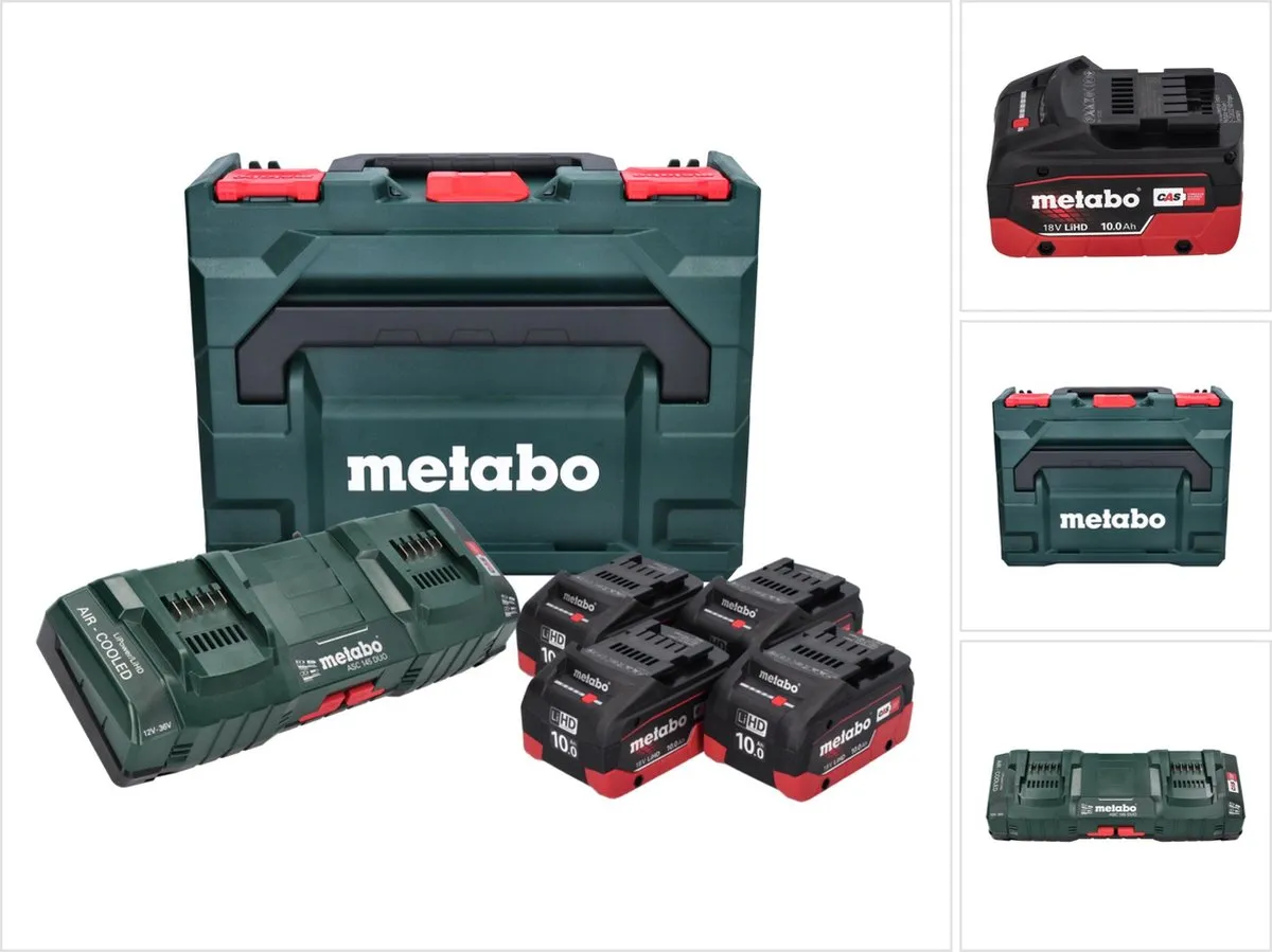Metabo 685143590 Basisset Li-Power 18V 10Ah