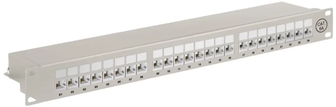 Goobay CAT 6A Patchpaneel 24-poorts 19"