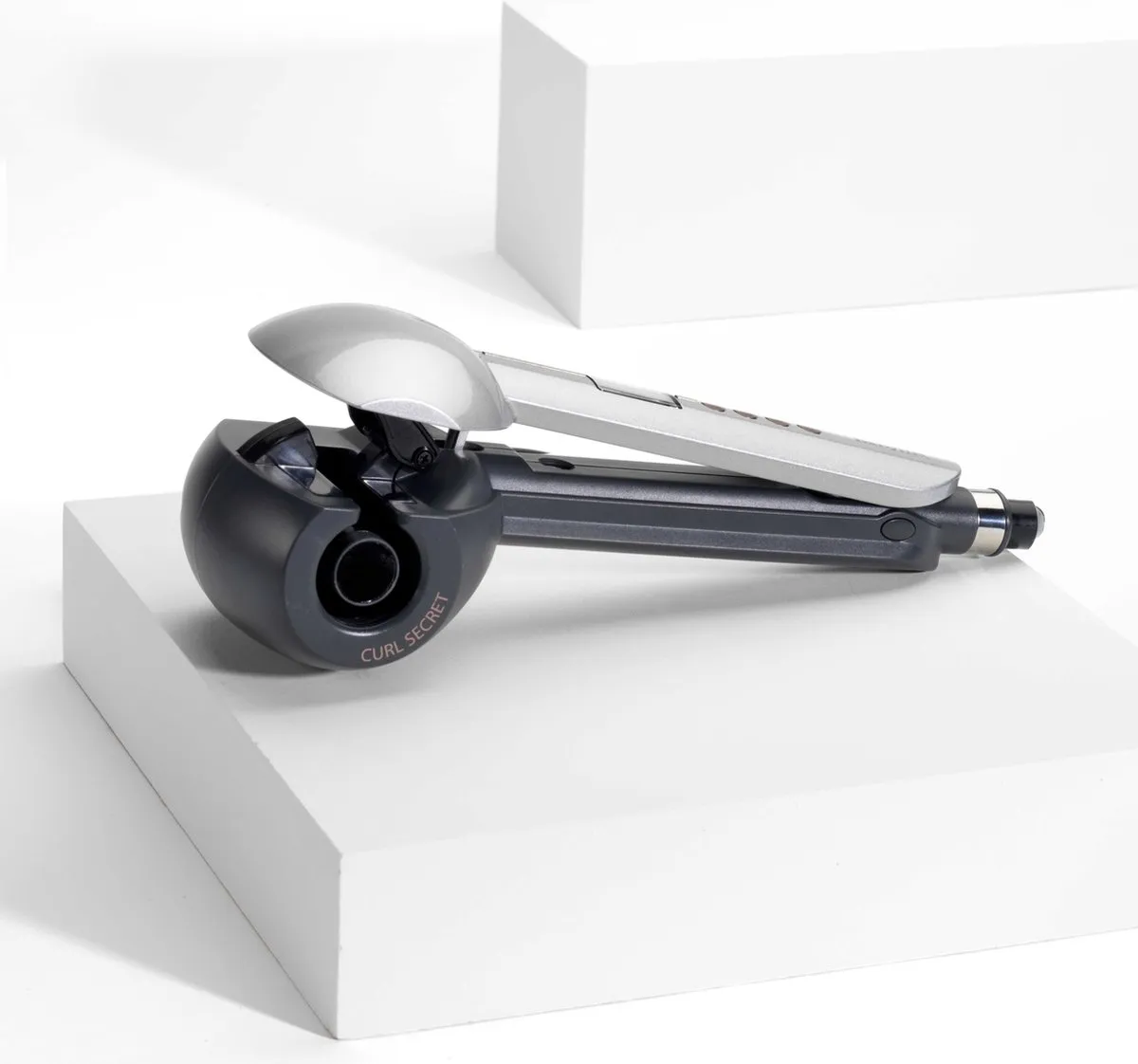 Babyliss Curl Secret Optimum C1600E Automatische Krultang - 6 Temperaturen - Zilver