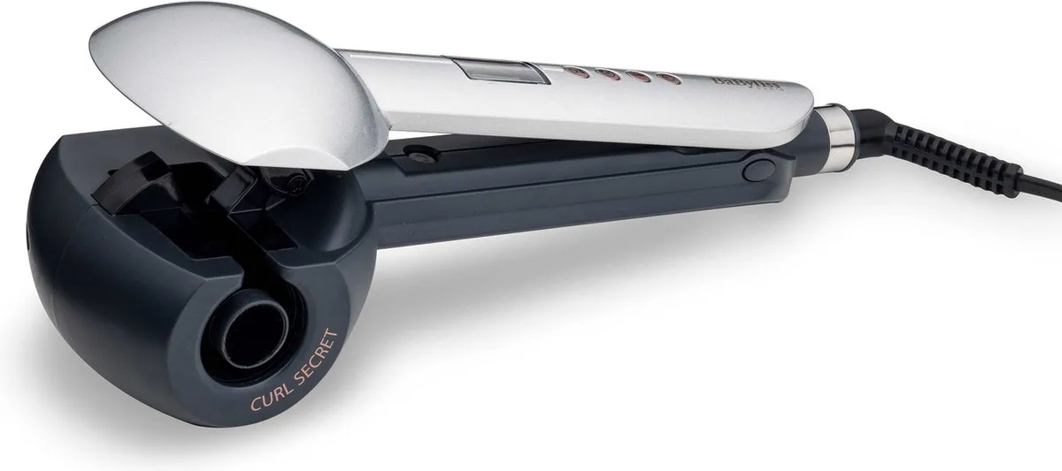 Babyliss Curl Secret Optimum C1600E Automatische Krultang - 6 Temperaturen - Zilver