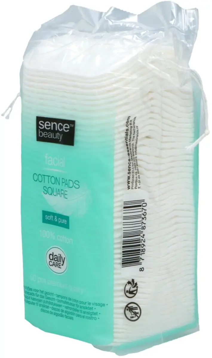 Sence Wattenschijfjes Vierkant - 50 Stuks