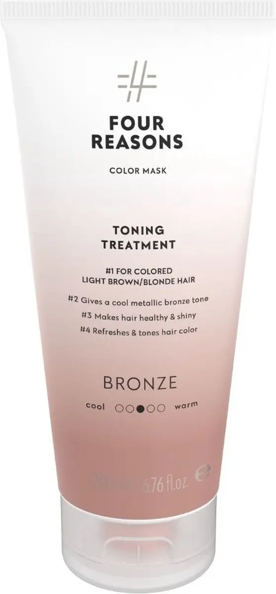 Four Reasons Color Mask Toning Treatment Bronze 200ml