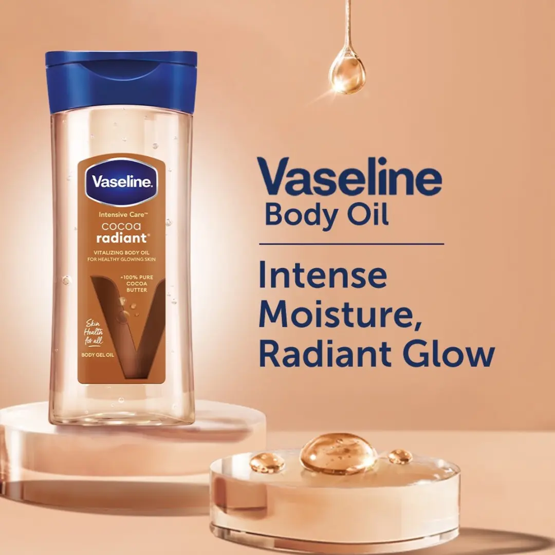 Vaseline Intensive Care Cocoa Body Oil 200ml