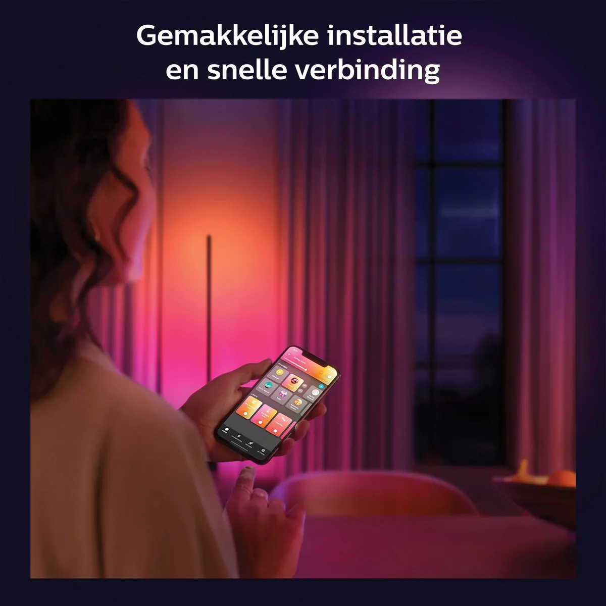 Philips Hue Gradient Lightstrip 2m - Wit - afbeelding 6 van 6