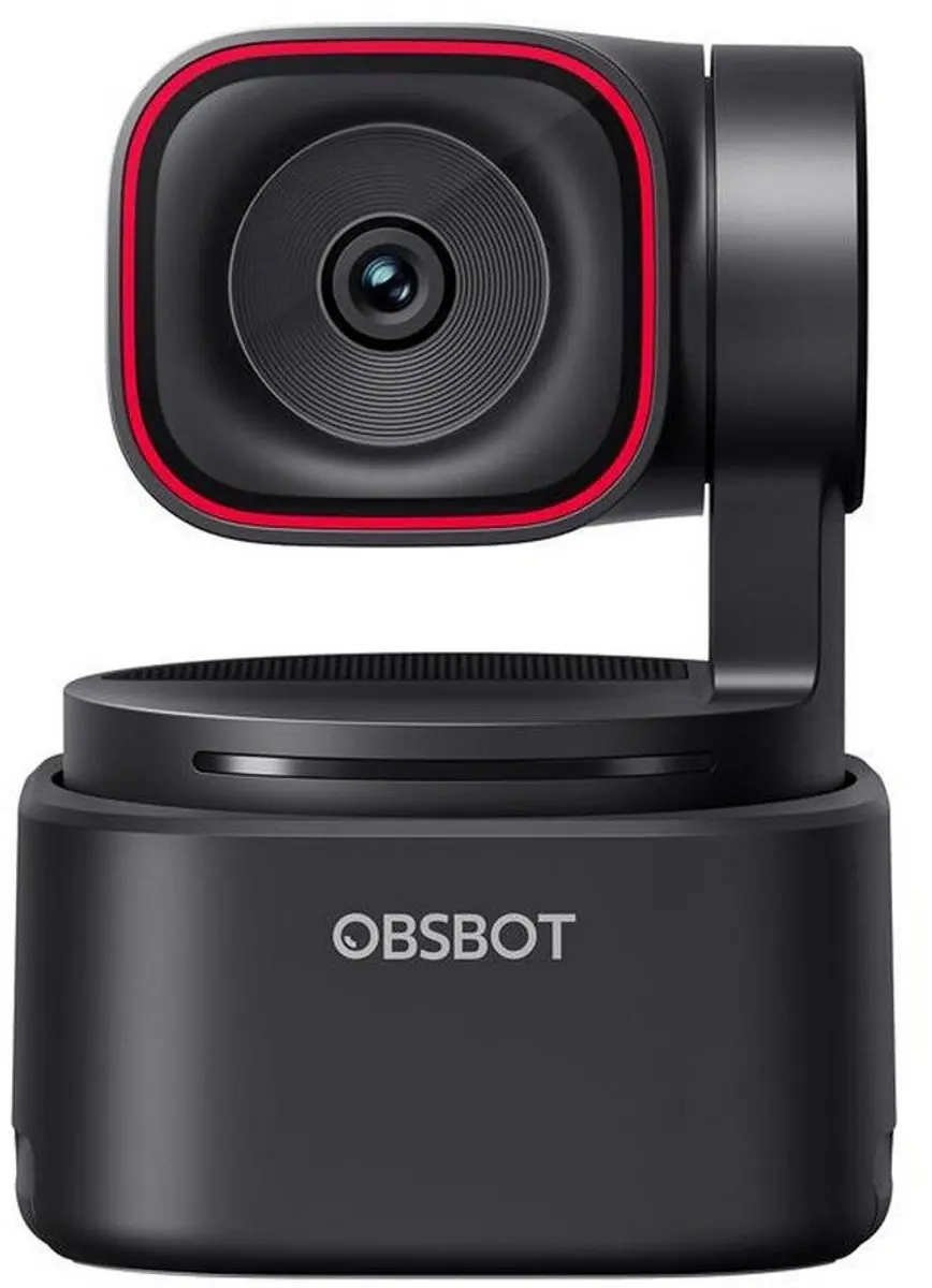 OBSBOT OWB-2410-CE Webcamera Tiny 3 Lite - Rood/Zwart