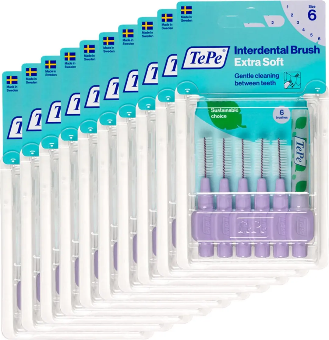 Tepe X Zacht Ragers Interdentale Borstels 1.1mm - 10 Stuks