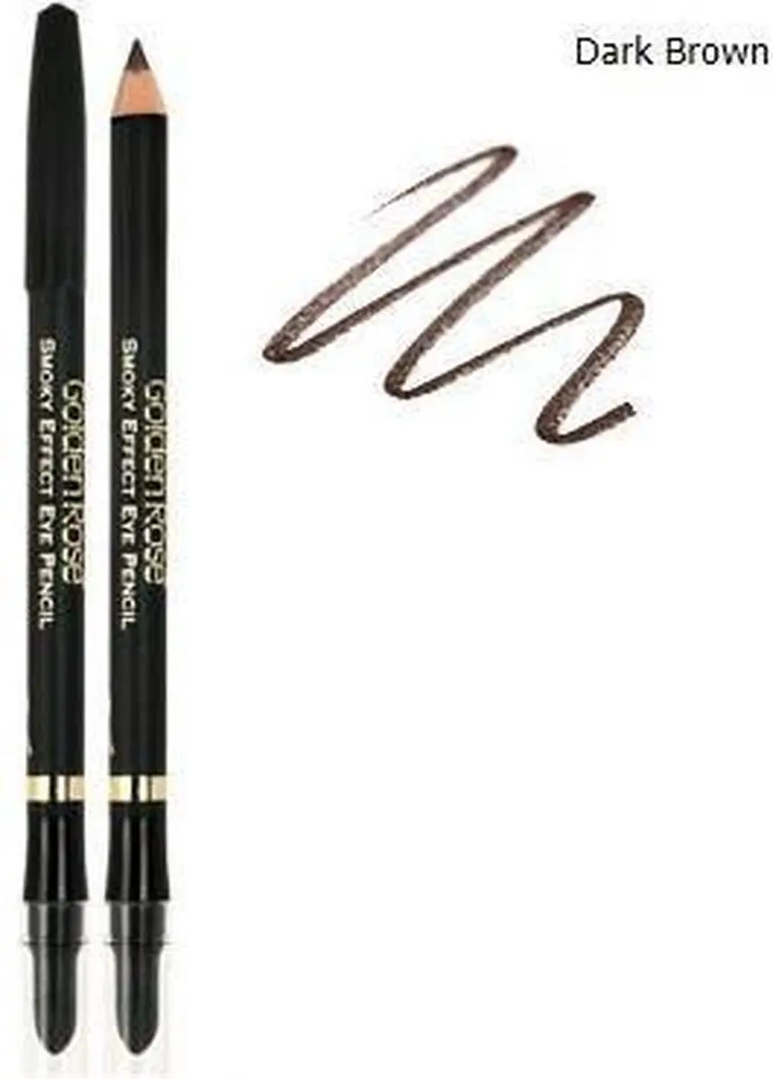 Golden Rose Smokey Eye Pencil Dark Brown 1.2g