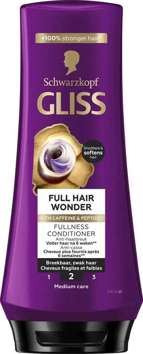Gliss Full Hair Wonder Conditioner 200ml - 6 Stuks