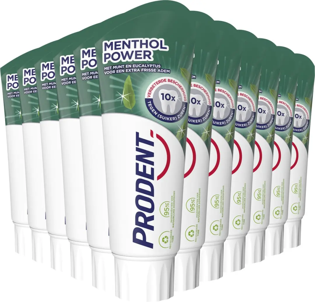 Prodent Tandpasta Menthol Power 75ml - 12 Stuks