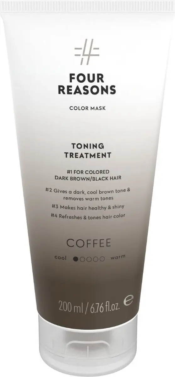 Four Reasons Color Mask Toning Treatment Coffee 200ml