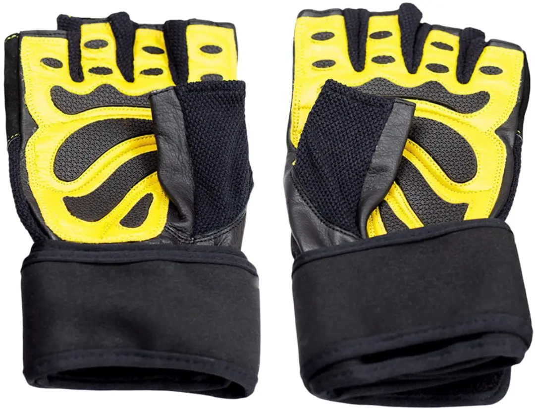 HMS RST01 Fitness Handschoenen XL - Zwart/Geel