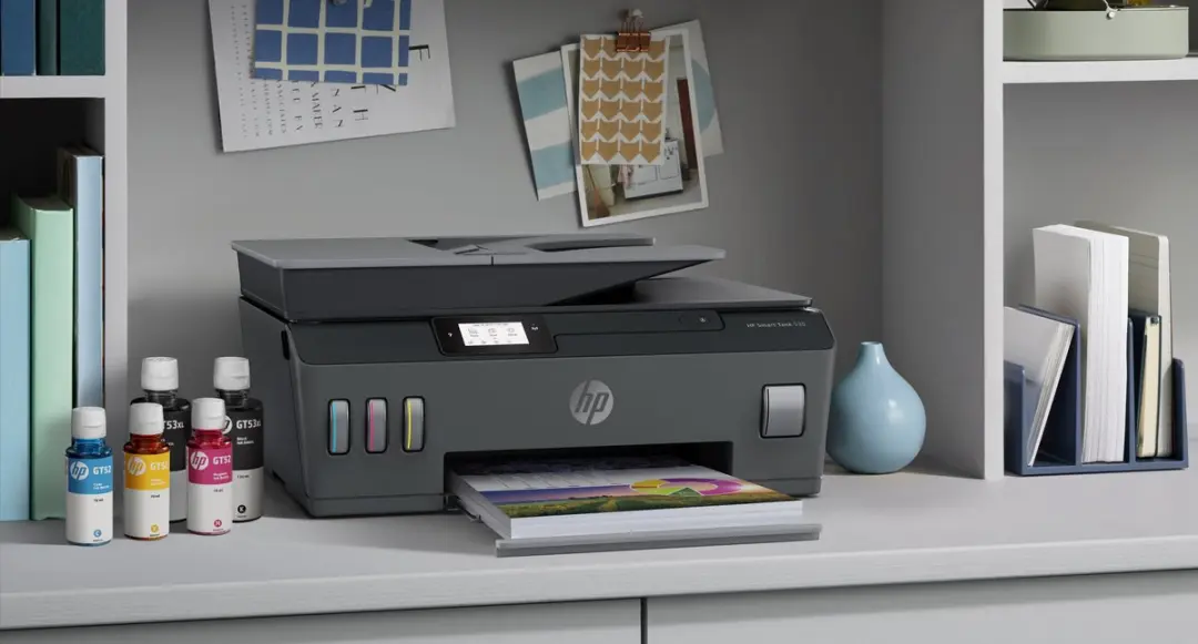 HP Smart Tank 530 4SB24A Inkjetprinter - Zwart