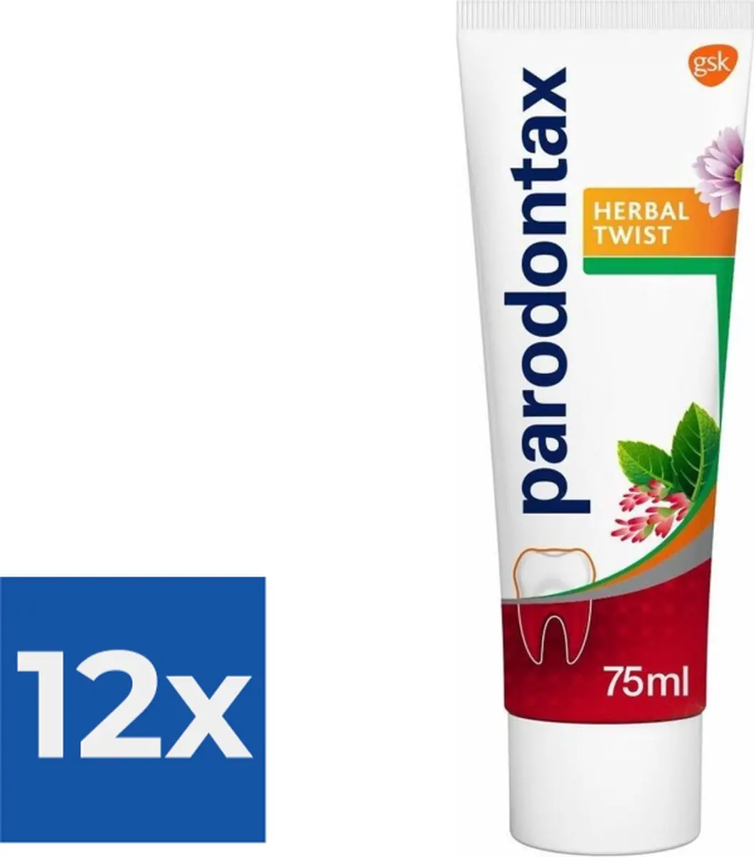 Parodontax Tandpasta Herbal Twist Ginger & Mint 75ml