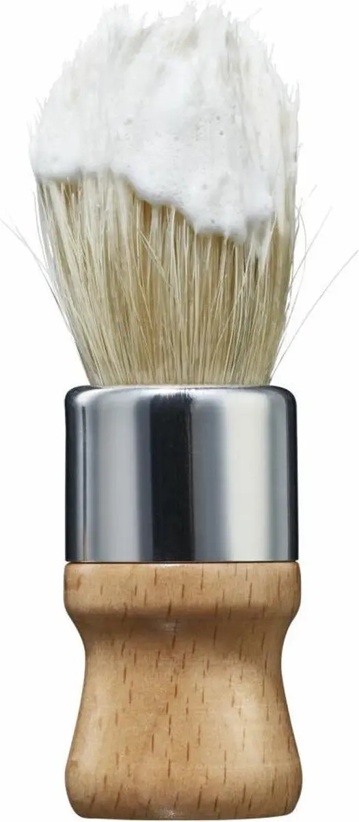 Vergulde Hand Scheerkwast - 3 Stuks