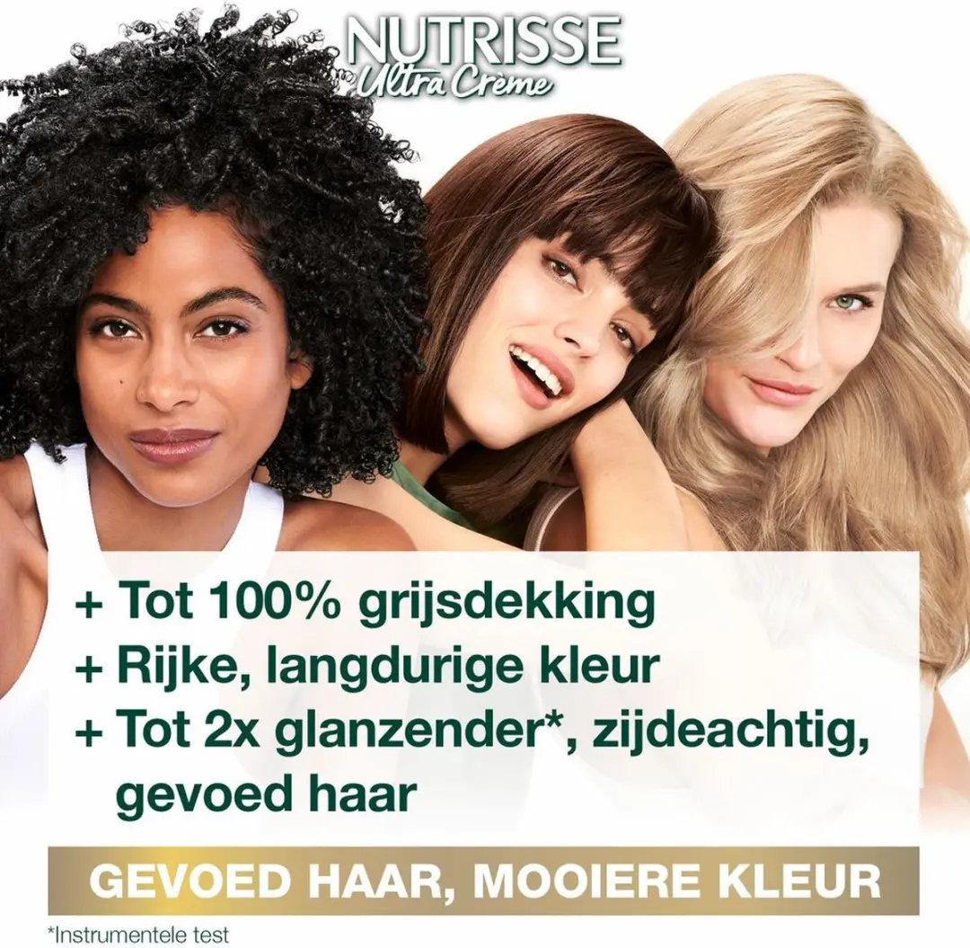 Garnier Nutrisse Stralend Blond 100 Haarverf - 3 Stuks