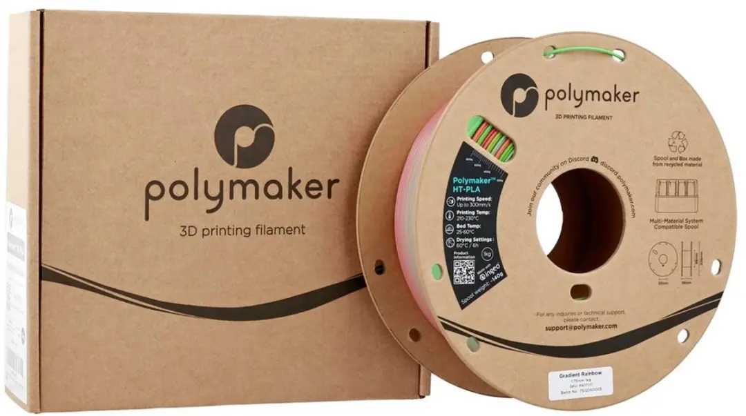 Polymaker HT-PLA Filament 1.75mm 1000g - Gradient Ra