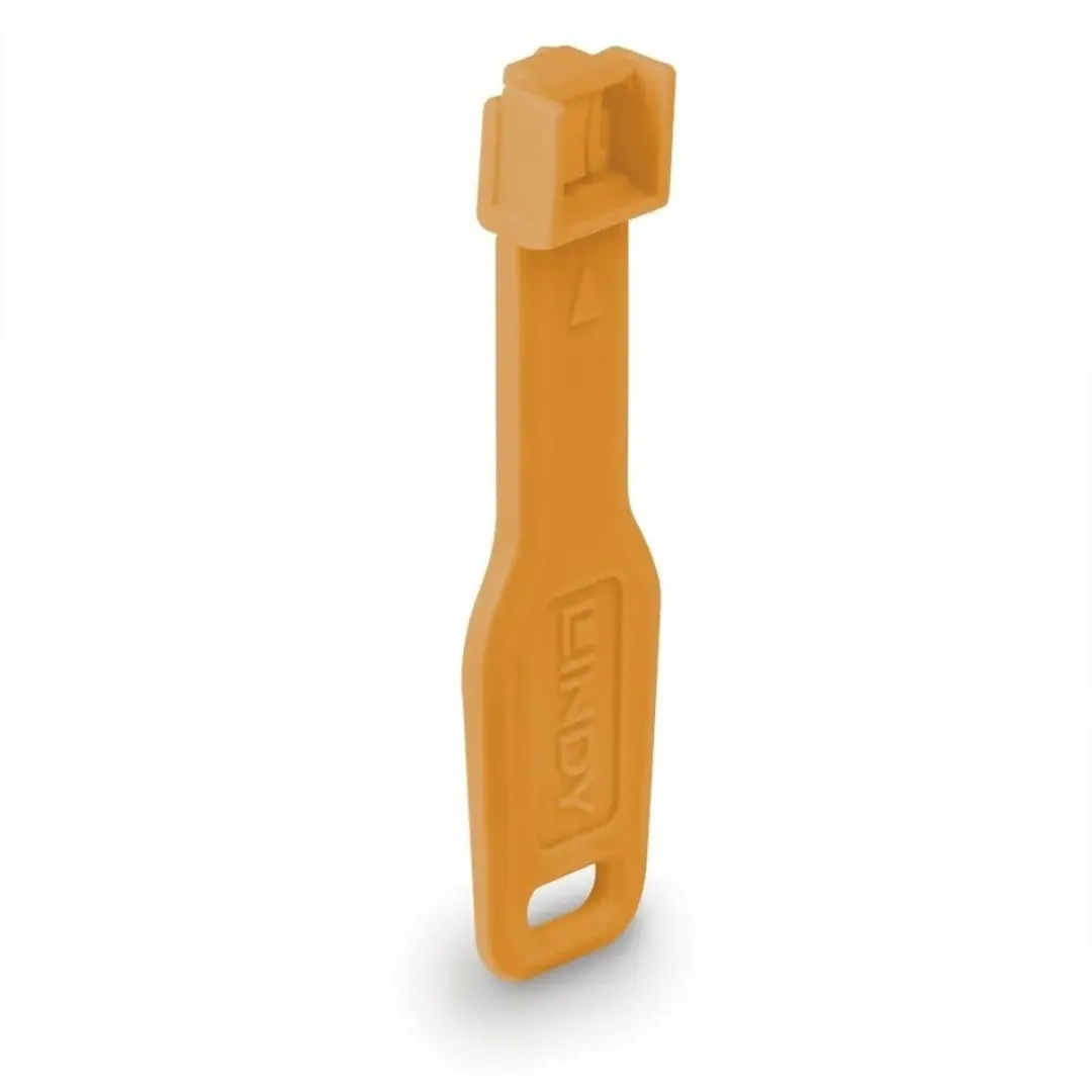 Lindy 47897 RJ-45 Poortslot Oranje - 10 Stuks