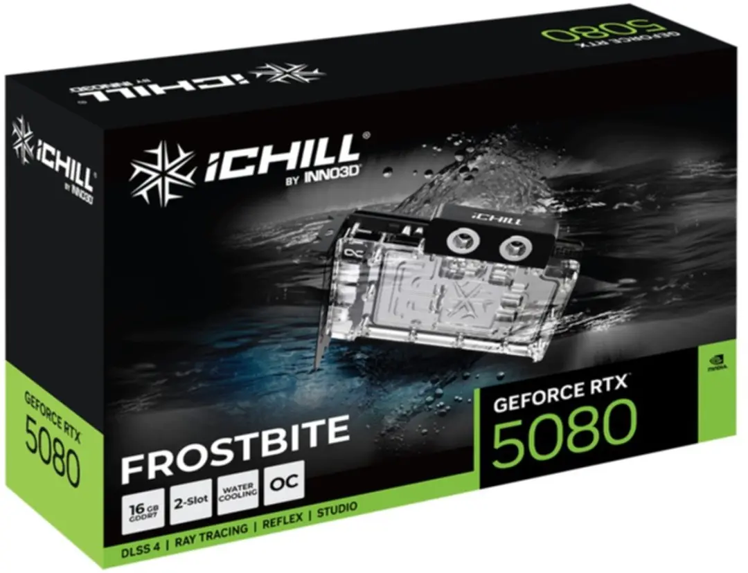 INNO3D NVIDIA GeForce RTX 5080 iChill Frostbite 16GB
