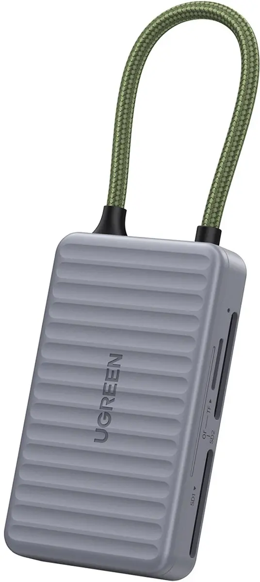 UGREEN CM868 USB-C Kaartlezer - Grijs