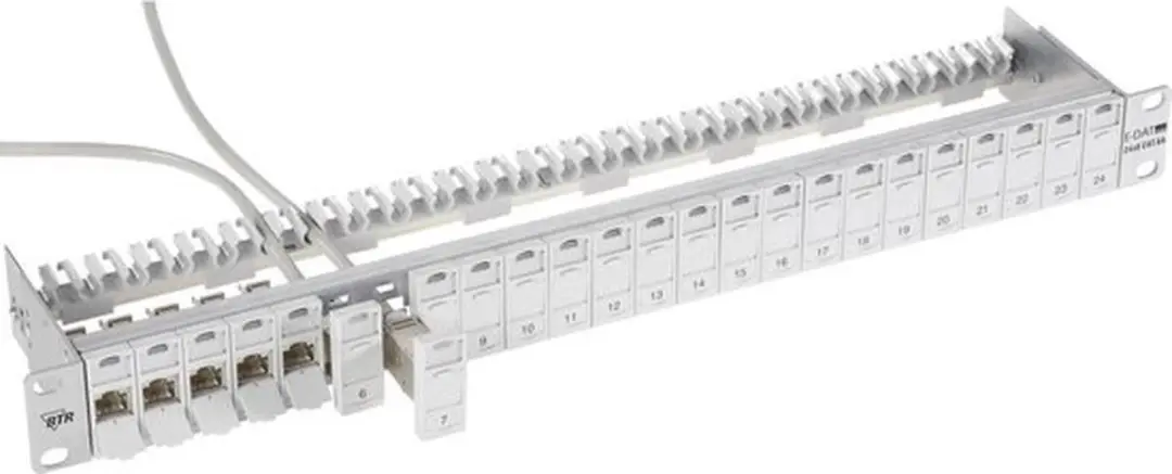 Metz Connect 130920-E Netwerkpatchpaneel 24x CAT6A - 19" - 1HE
