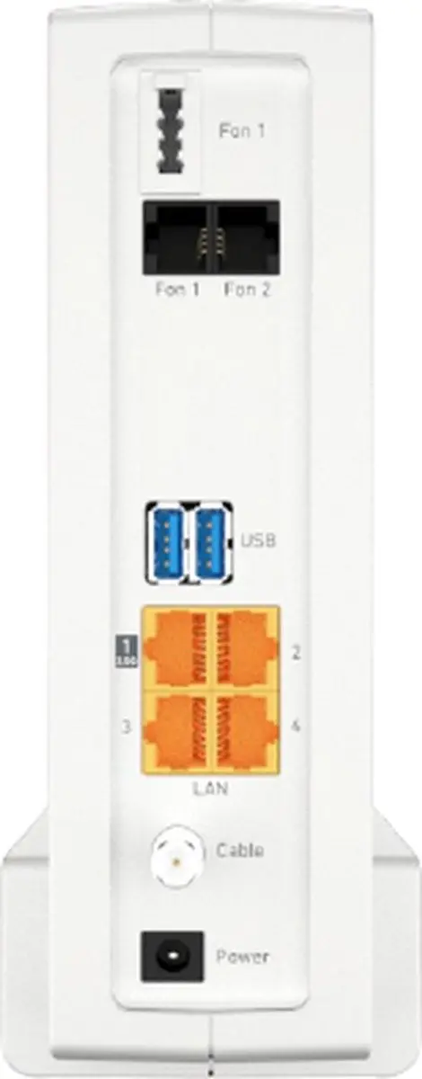 FRITZ!Box 6690 Router - WiFi 6 - Ziggo - Wit