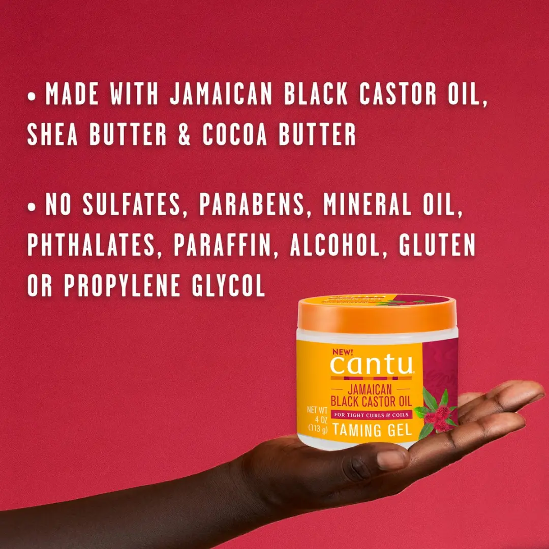 Cantu Jamaican Black Castor Oil Taming Gel 113ml