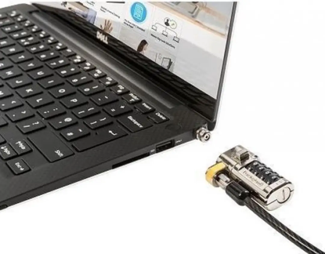 Dell Clicksafe Combinatieslot - K67992EU - Zwart/Roestvrijstaal