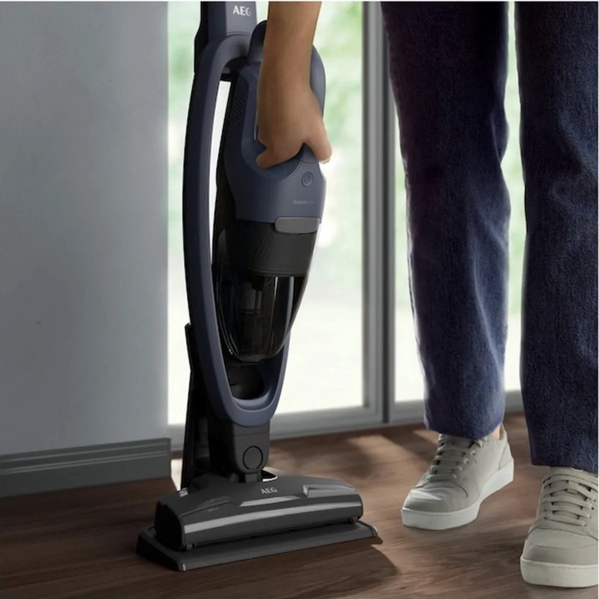 AEG AS31CB18DB Clean 3000 Accu Steelstofzuiger - Donkerblauw