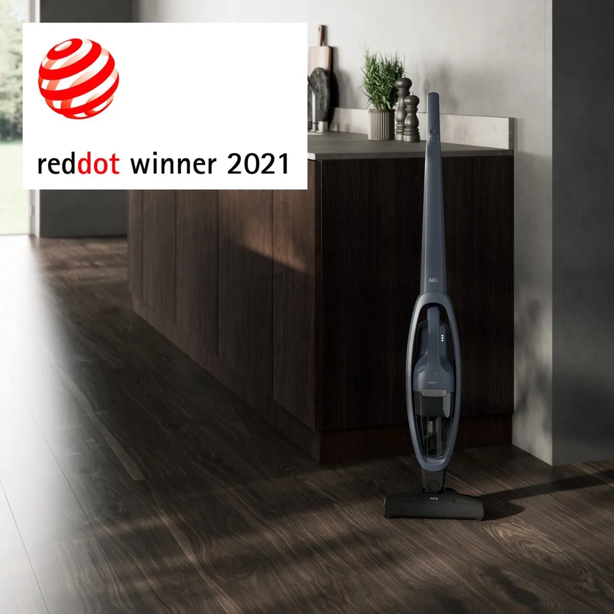 AEG AS31CB18DB Clean 3000 Accu Steelstofzuiger - Donkerblauw