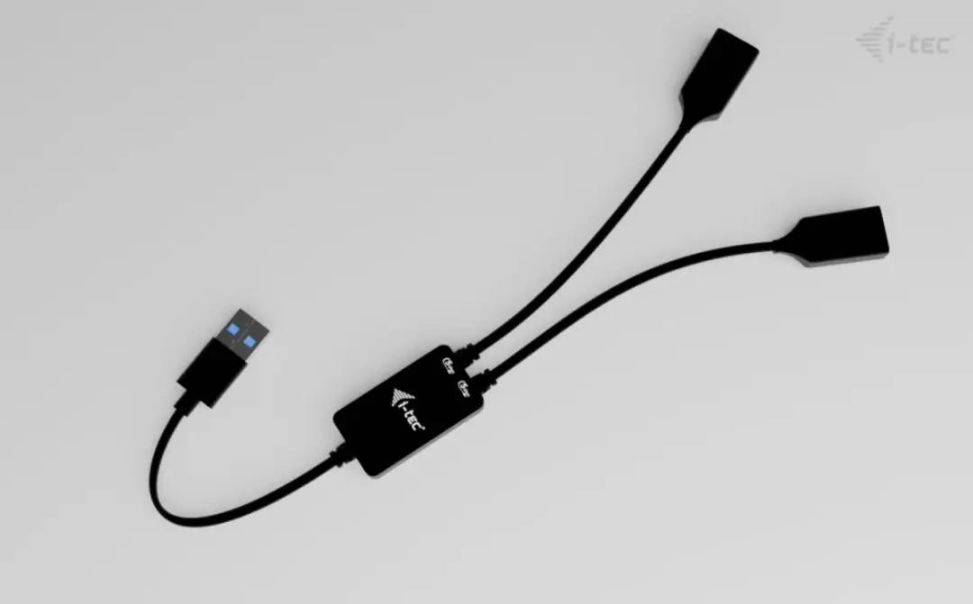 I-tec U3CBLHUB2A USB-hub - Zwart - afbeelding 6 van 6
