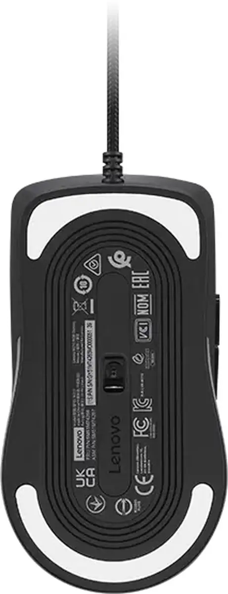 Lenovo GY51M74265 Gamingmuis - 8000 DPI - Zwart